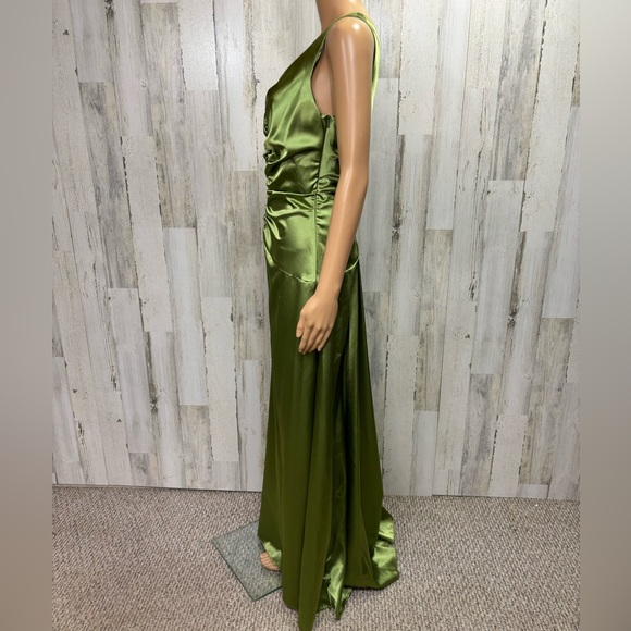 Jessica McClintock Vintage 90’s Satin Gown - Picture 5 of 12